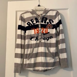 Chicago Bears long sleeve t-shirt with hood